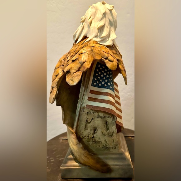 9/11 “Land of the Free” Mill Creek Bald Eagle  Commemorative by Stephen Herrero - Picture 7 of 12